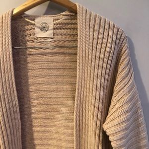 Urban Outfitters cream/tan cardigan